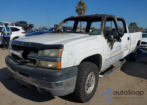 2004 Chevrolet Silverado 2500Hd Lt из США, поврежденный, VIN 1GCHK23204F260360